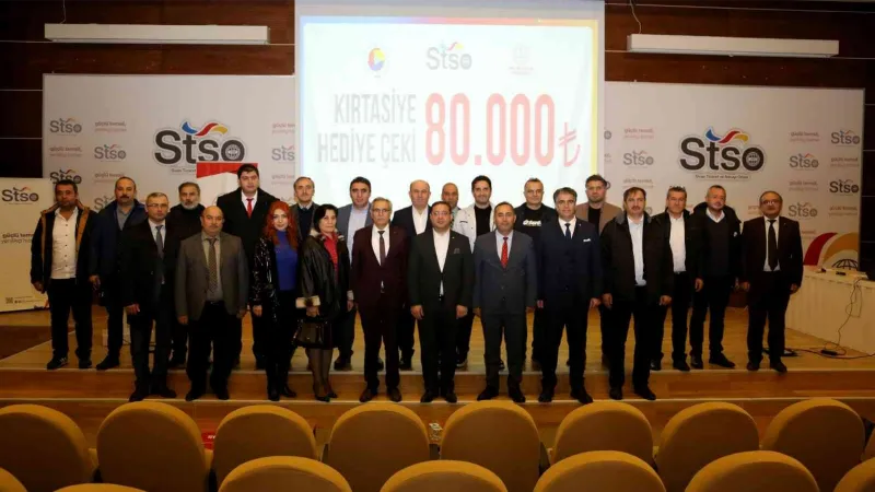 STSO, öğrencilere kırtasiye malzemesi hediye etti