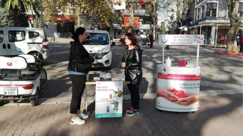 Erdek’te organ bağışı farkındalığı