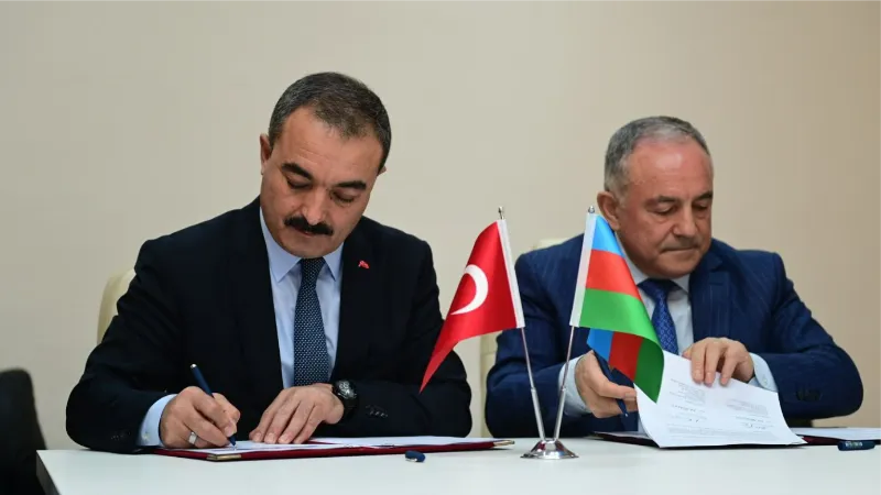 Hitit Üniversitesi ve Azerbaycan Teknik Üniversitesi arasında işbirliği anlaşması