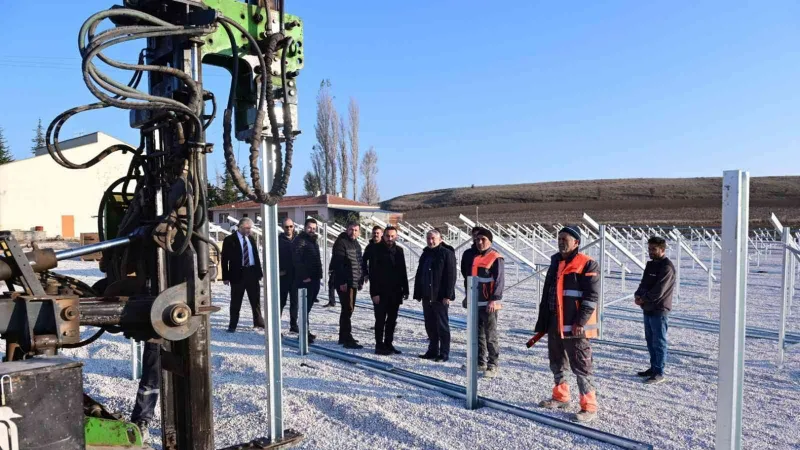 Çorum Belediyesi güneş enerji santralleri kuruyor