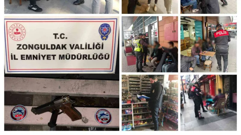 Zonguldak’ta 192 personelle bin 86 kişi sorgulandı