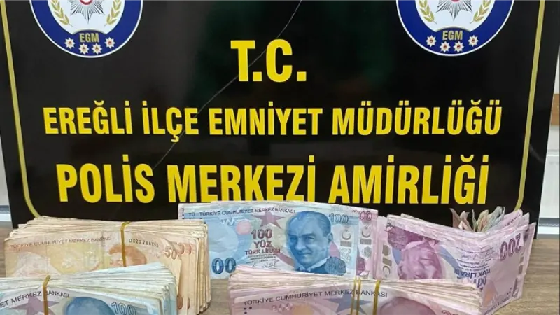 Arabasının üzerinde unuttuğu 43 bin lira yola saçıldı