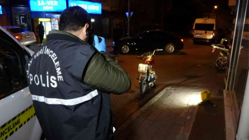 Devriye gezen polisi görünce motoru bırakarak sırra kadem bastı