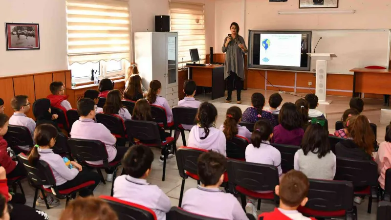 46 okulda 2 bin 794 öğrenciye iklim değişikliği ve enerji yönetimi eğitimi