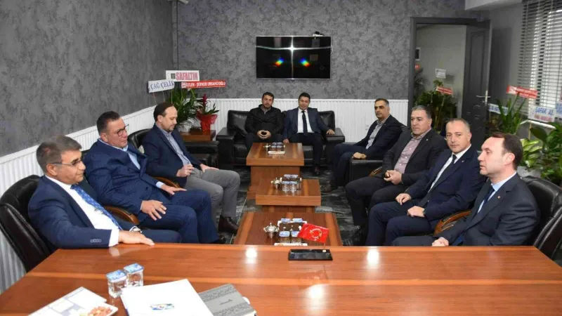 Başkan Çapraz, Vali Gürel ile Eskipazar OSB’yi görüştü