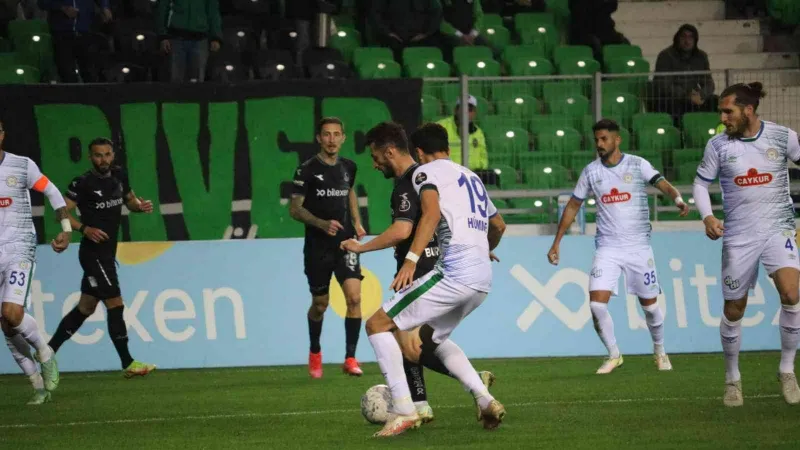 Spor Toto 1. Lig: Sakaryaspor: 1 - Çaykur Rizespor: 1