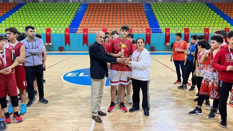 Elazığ’da Basketbol Yerel Lig U14 müsabakaları tamamlandı