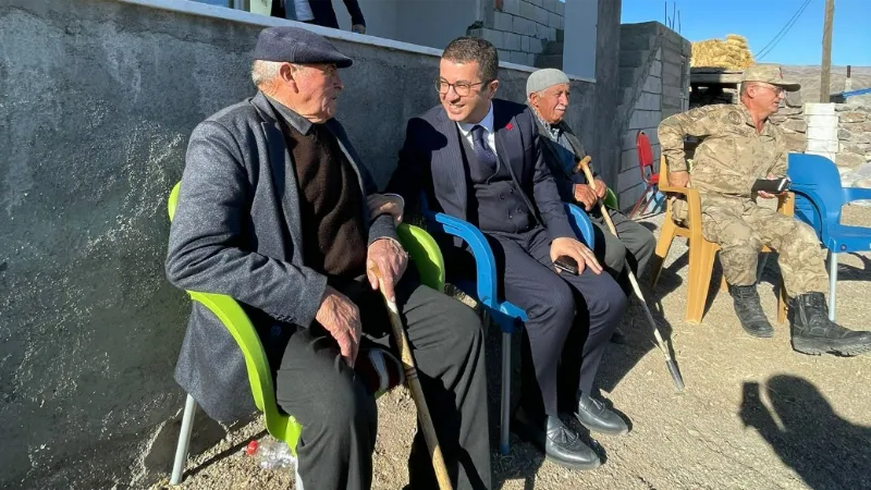 Kaymakam Daştan köy ziyaretlerini sürdürüyor