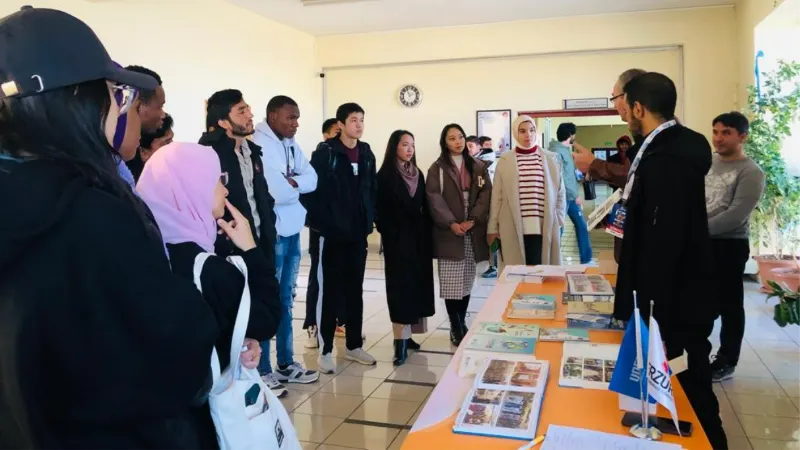 Uluslararası öğrenciler Erzurum’da
