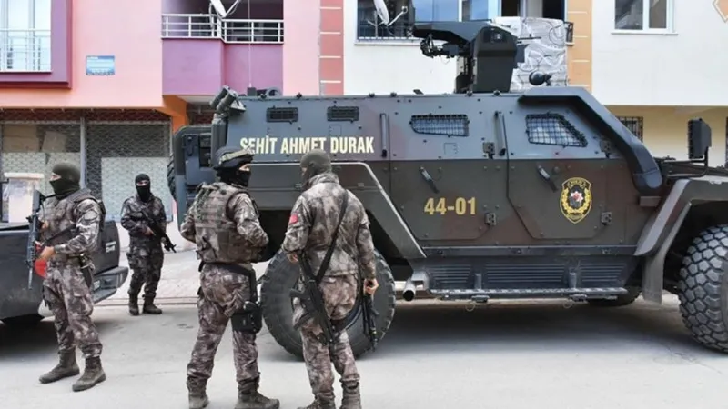 Malatya’daki "Girdap" operasyonunda 4 gözaltı