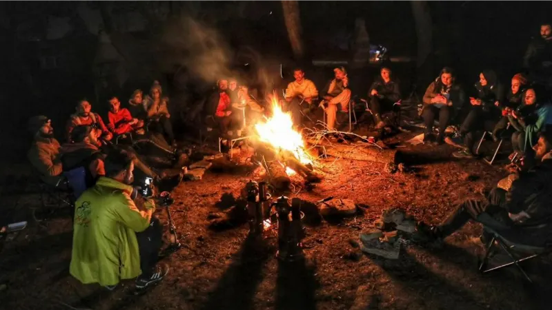 Diyarbakır’da vatandaşlar ‘Çadırını kap gel’ kampında buluştu
