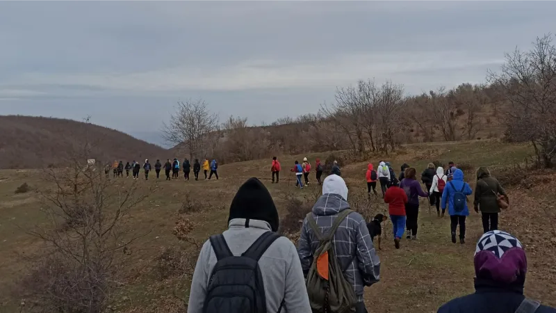 Bozdağ’da doğa yürüyüşü