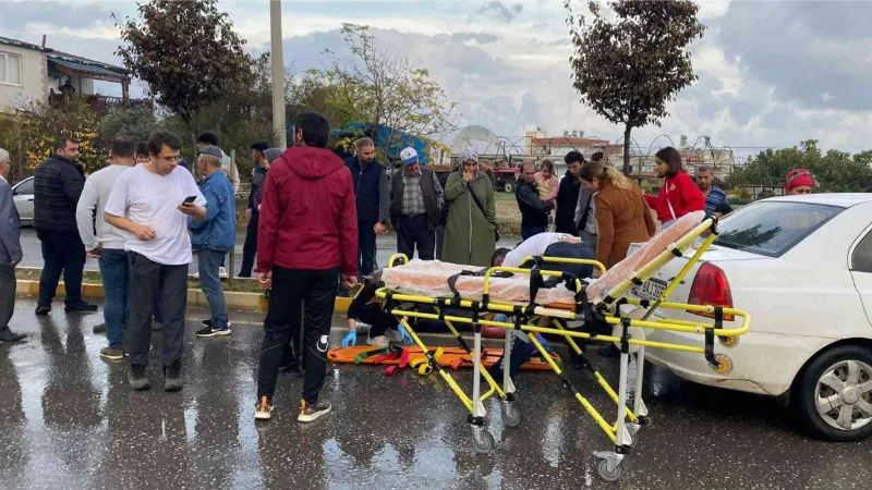 Ters şeritten gidince kazaya sebep oldu: 1 yaralı