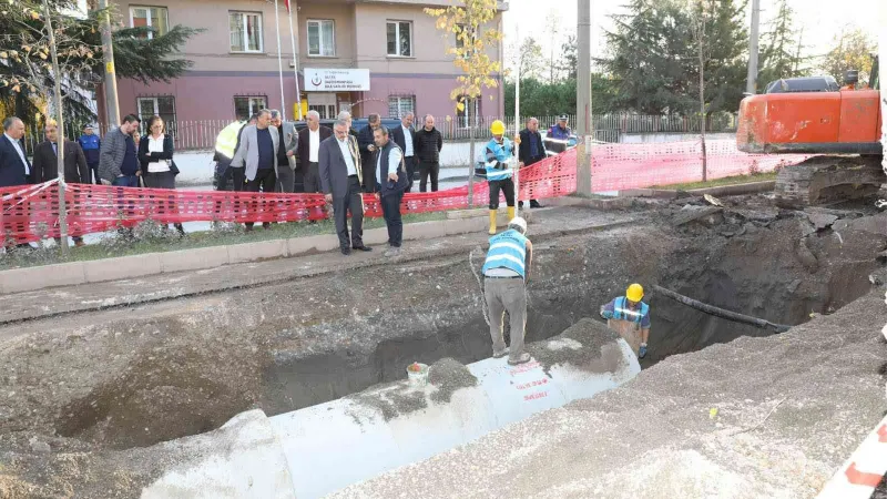 Bafra’da 110 milyon liralık altyapı çalışması