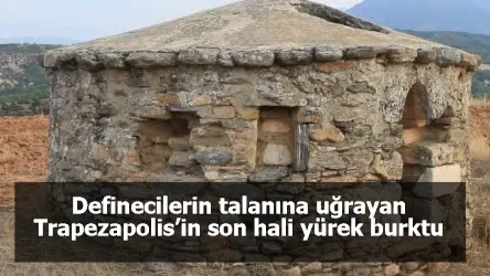 Definecilerin talanına uğrayan Trapezapolis’in son hali yürek burktu