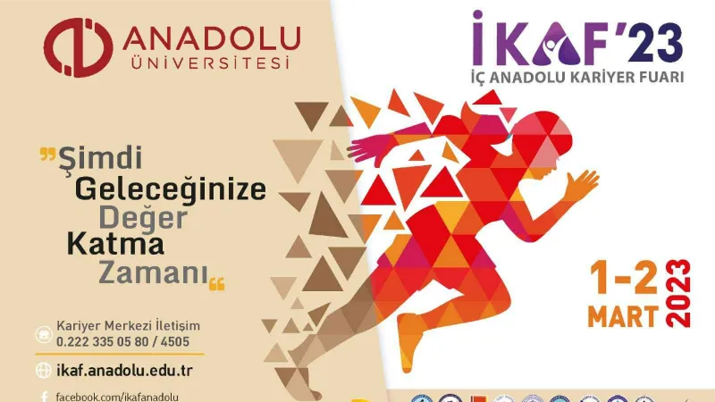 Anadolu Üniversitesi İKAF’23 için hazır