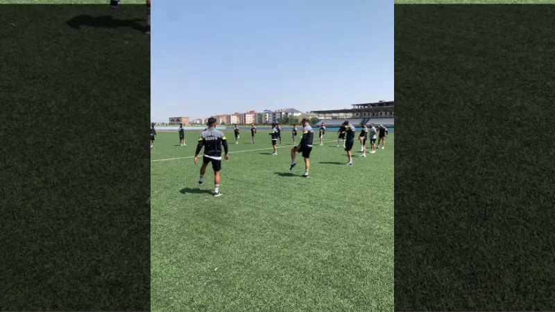 Kars 36 Spor Iğdıres Spor hazırlıklarını sürdürüyor