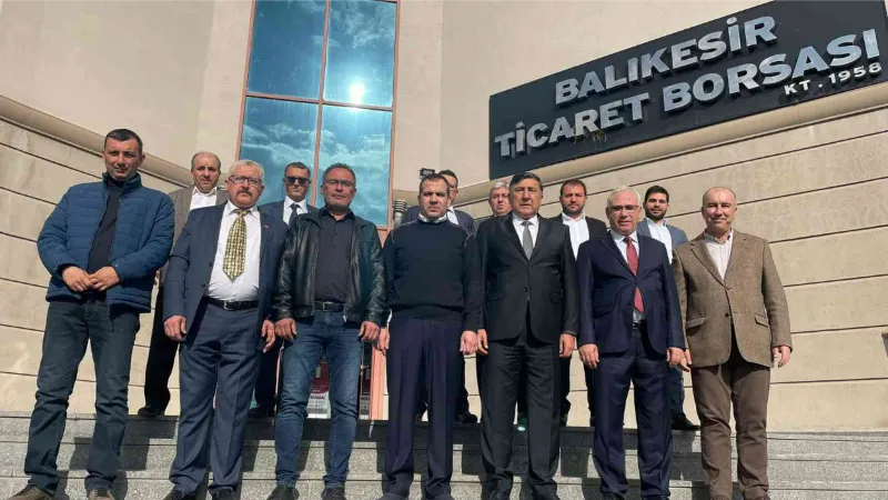 Balıkesir Ticaret Borsası’nda görev dağılımı