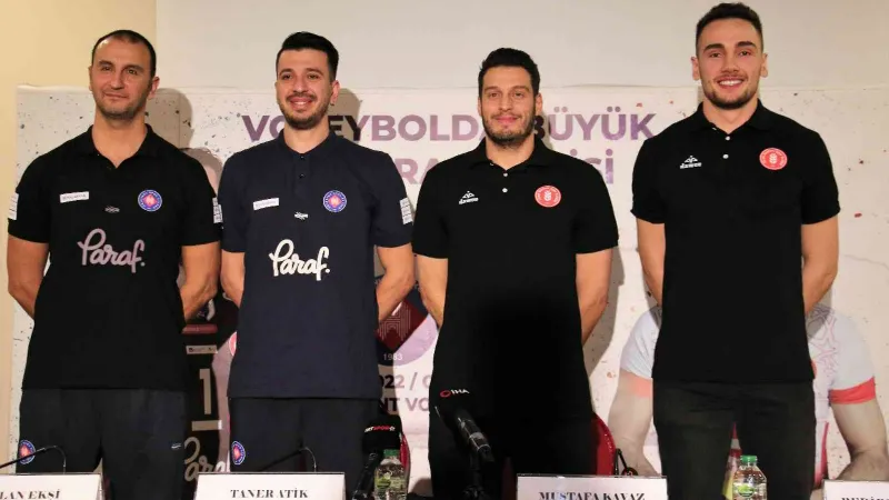 Erkekler Voleybol Ligi’nde başkent derbisi öncesi buluşma