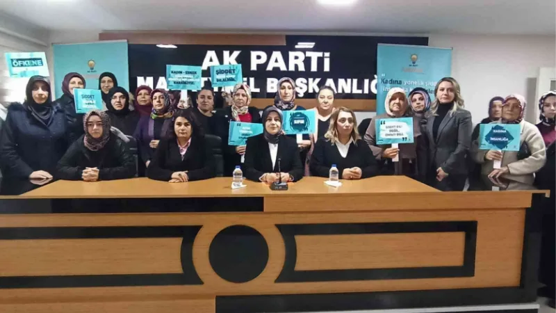 AK Partili Özlem Pelitoğlu: "Şiddete karşı kadın-erkek omuz omuza mücadeleyi sürdüreceğiz"