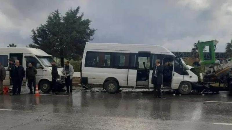 Kahramanmaraş’ta trafik kazası: 11 yaralı