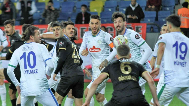 Spor Toto 1. Lig: Gençlerbirliği: 1 - Çaykur Rizespor: 3