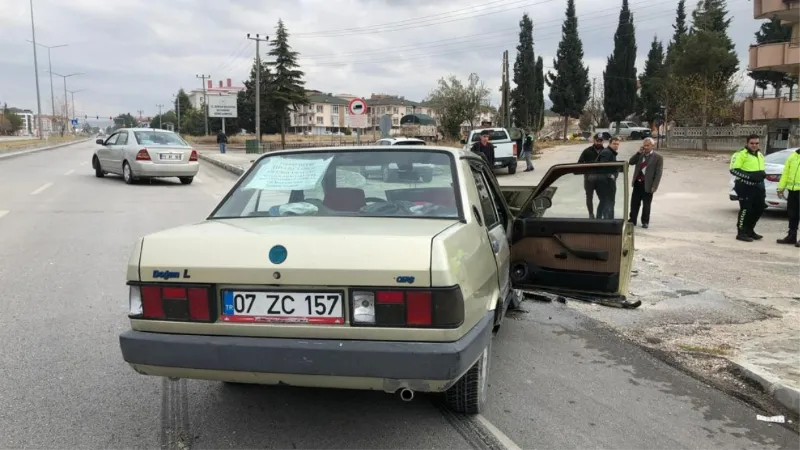 Burdur’da öğrenci servisi kazasında yaralanan olmadı