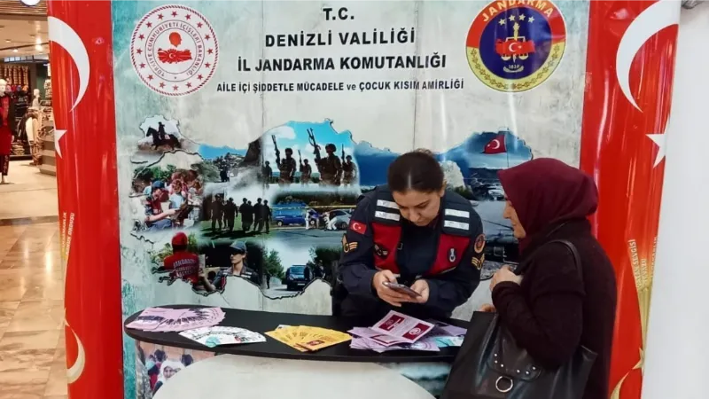 Jandarma kadına yönelik şiddetle mücadelede farkındalık oluşturdu
