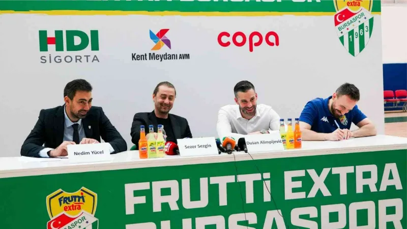 Frutti Extra Bursaspor, Dusan Alimpijevic’in sözleşmesini uzattı