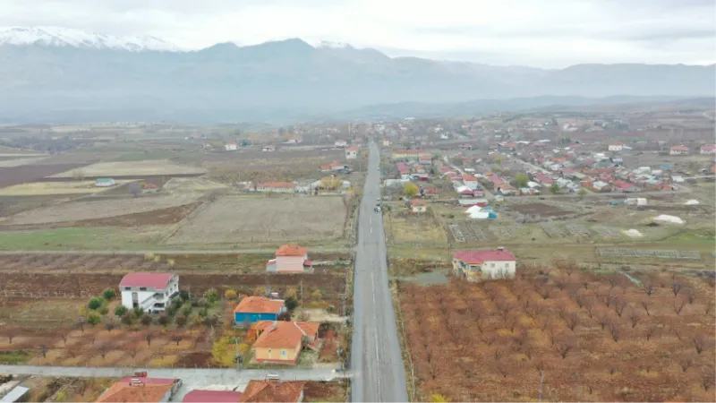 Doğanşehir’de asfaltsız yol kalmadı