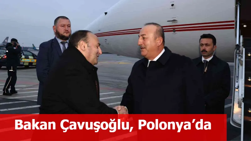 Bakan Çavuşoğlu, Polonya’da