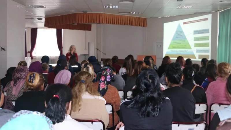 Kadın hükümlülere aile planlaması eğitimi verildi