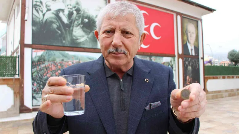 Mehmet Sarı’dan Muhittin Böcek’e su hatırlatması: “En ucuz su Amasya’da, tonu 1 lira”