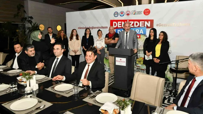 Türkiye’nin önde gelen isimleri ’Denizden Dağlara Trabzon’ etkinliğinde buluştu