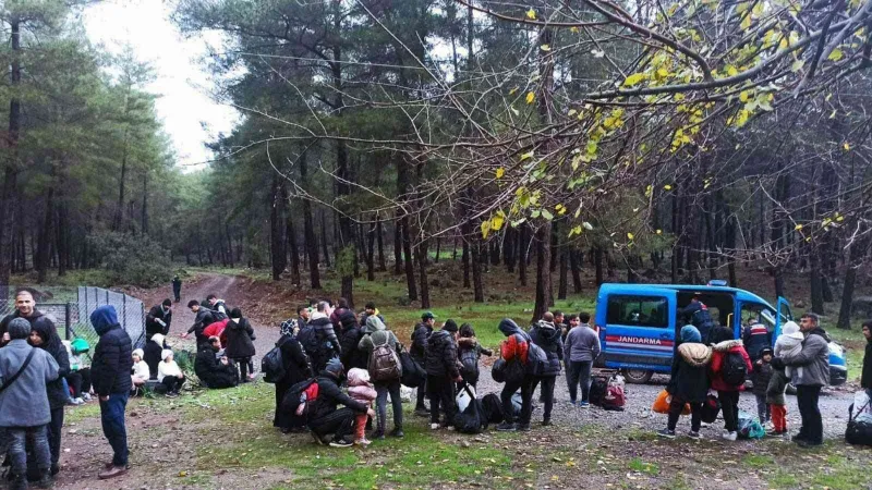 Marmaris ve Ortaca kırsalında 127 göçmen yakalandı