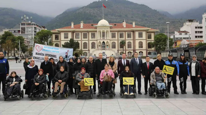 Manisa’da Dünya Engelliler Günü Etkinlikleri gerçekleştirildi