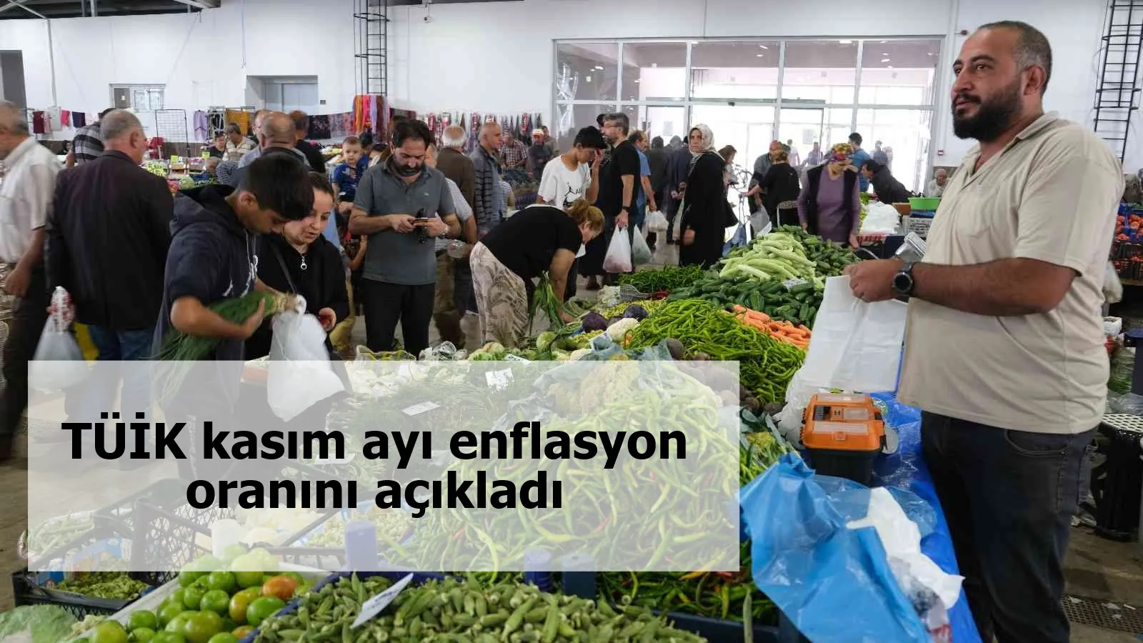 TÜİK kasım ayı enflasyon oranını açıkladı