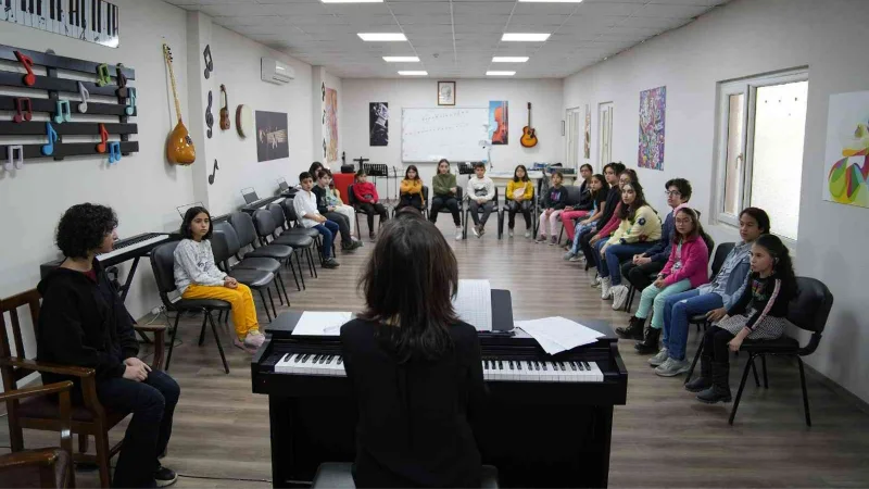 Tarsus Belediyesi Çocuk Korosu seçmeleri tamamlandı