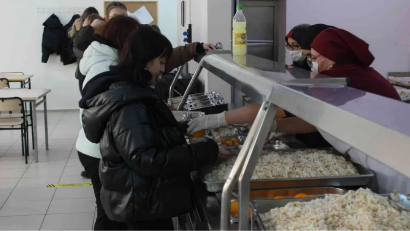 Kırklareli’nde 4 bin 204 öğrenciye ücretsiz yemek