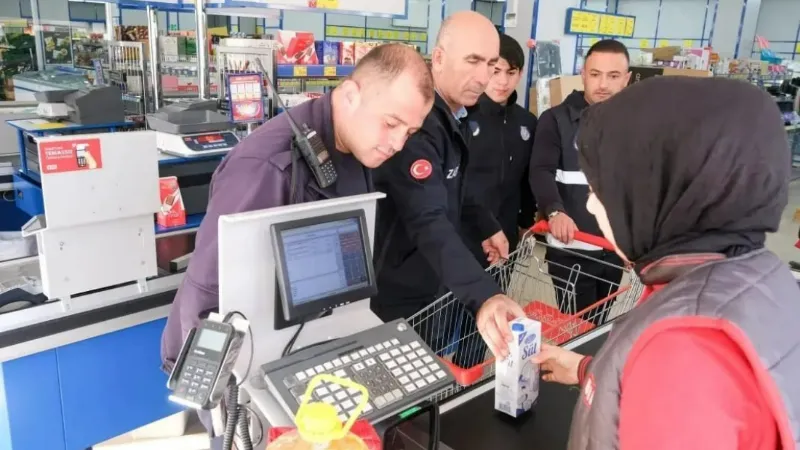 Sorgun Belediyesi’nden marketlerde denetim