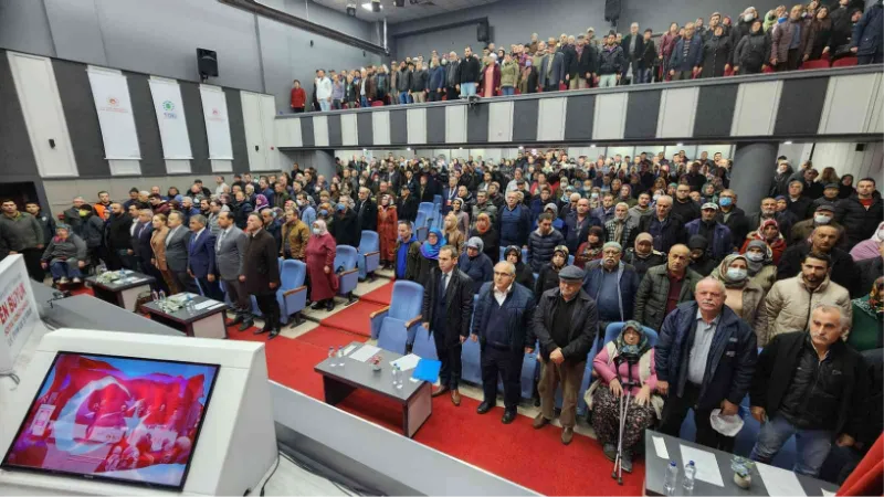 TOKİ konutlarının kura çekilişinde ismi çıkan vatandaşlar büyük sevinç yaşadı