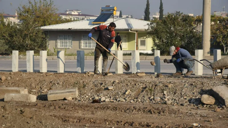 Karaçay deresi kenarına yeni yürüyüş ve bisiklet yolları