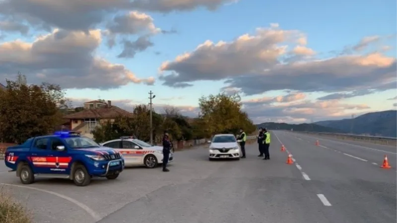 Çorum'da Jandarmadan huzur ve güven uygulaması