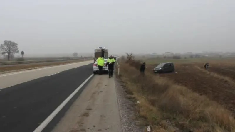 Kırklareli’nde trafik kazası: 1 yaralı