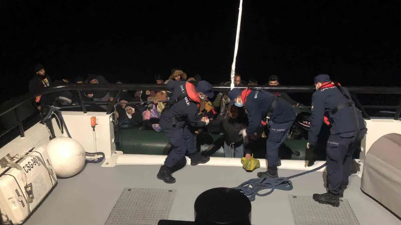 Bodrum’da 30 düzensiz göçmen yakalandı
