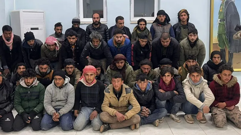 Şanlıurfa’da 88 düzensiz göçmen yakalandı: 4 gözaltı