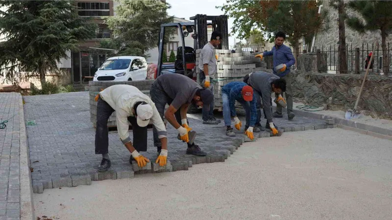 Gemlik’e 10 bin metrekare parke taşı