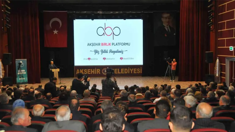 Akşehir’de hedef 100 bin nüfus