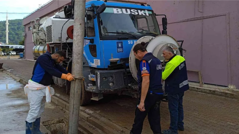 BUSKİ ekipleri Antalyalıların hizmetinde