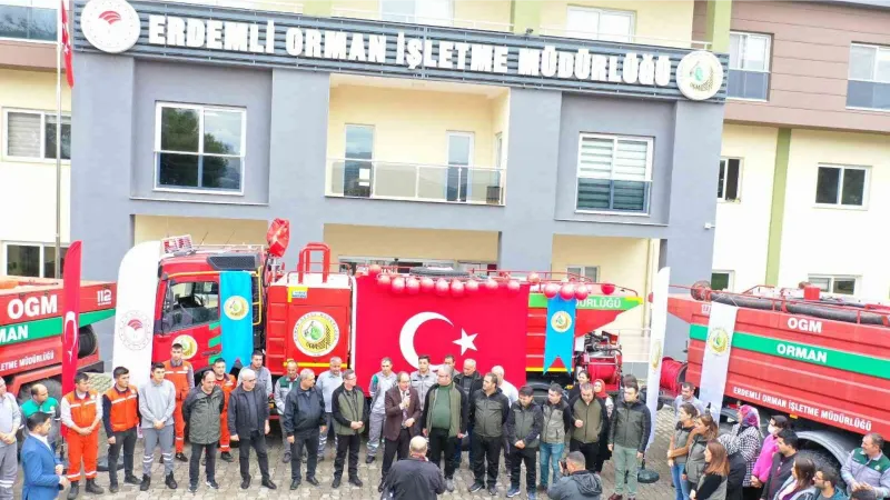 Erdemli Orman İşletme Müdürlüğüne araç desteği